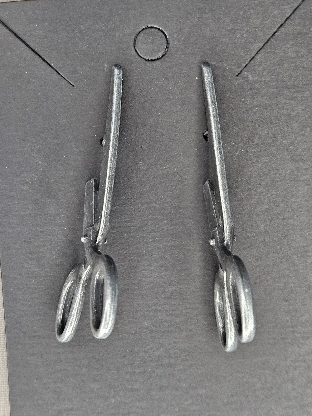 Scissor Drop Earrings - Unbranded